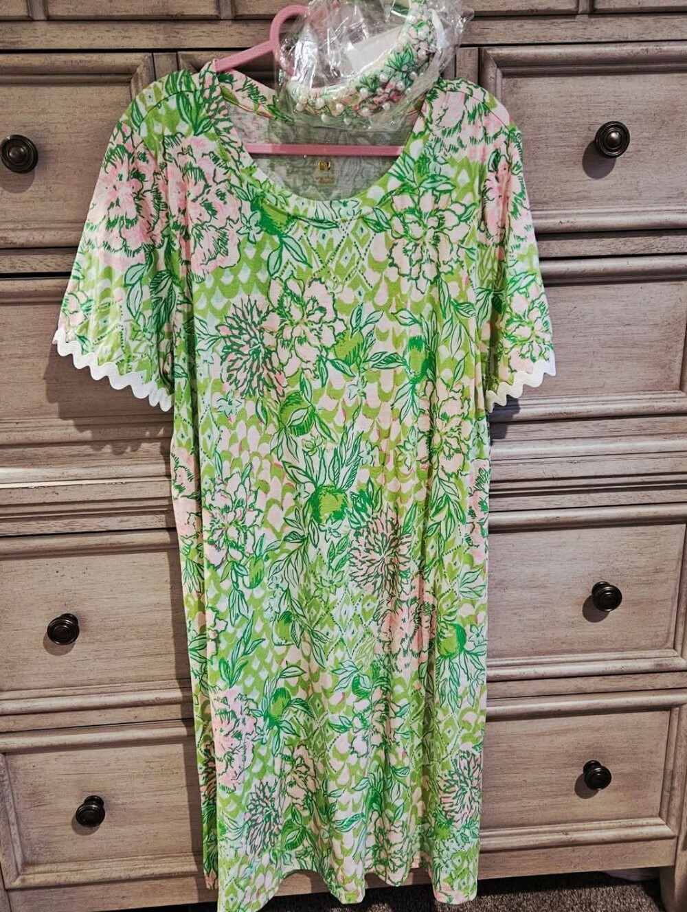 Lilly Pulitzer Cody Dress With Matching Pearl Headband